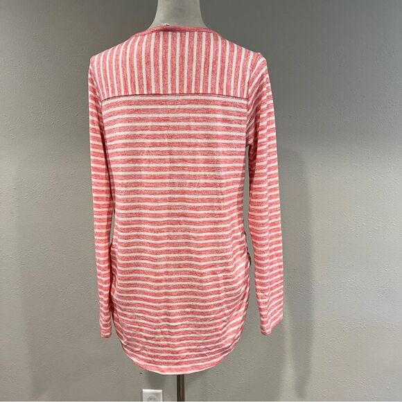 Gap Striped Pink Long Sleeve sweater size medium - Picture 5 of 10